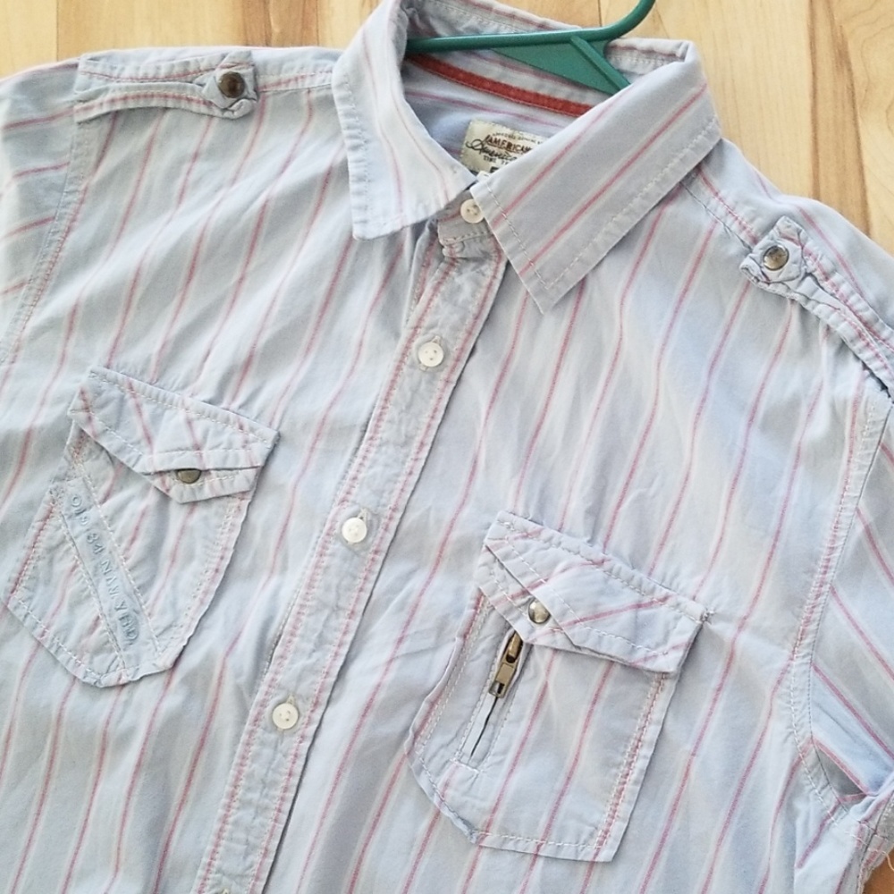 Men's American Rag Button Down - Picture 2 of 2